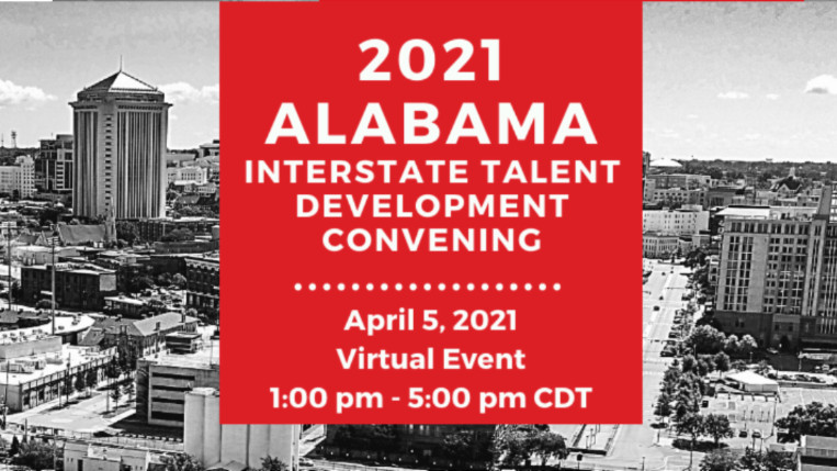 2021 Alabama Interstate Talent Development Convening Promotional Graphic